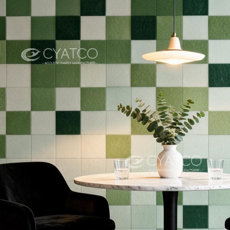 Polyester Fiber Mosaic Wall Panels