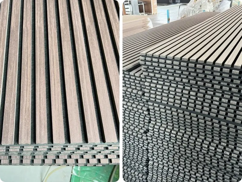 500 sqm wooden acoustic boards shipped directly to LA, USA. (1)