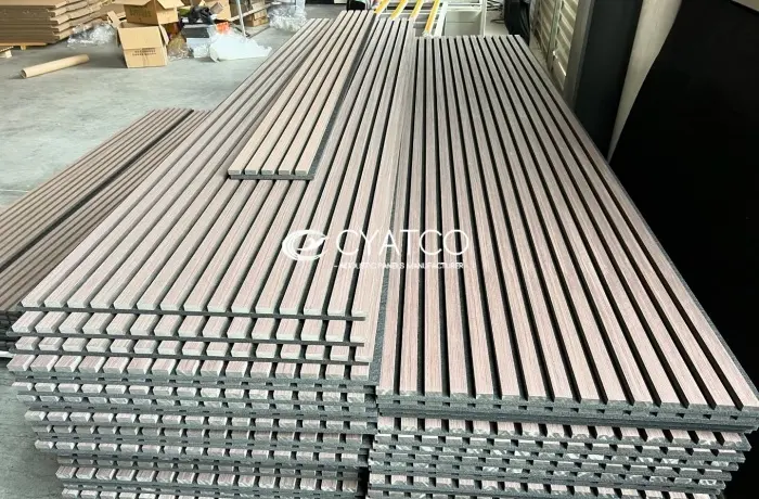 500 sqm wooden acoustic boards shipped directly to LA, USA. (4)