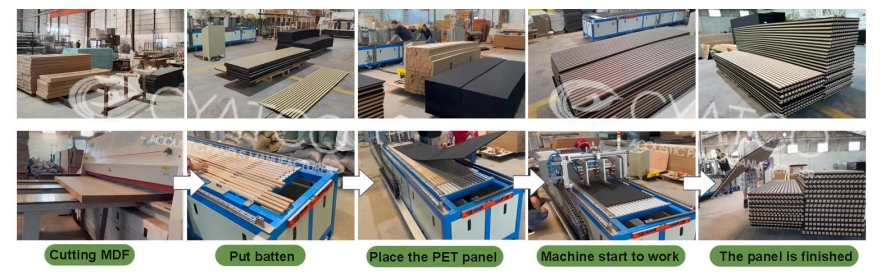 Akupanel Boards Production Process